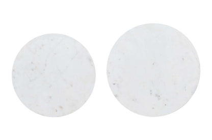 Jofran - Camille Solid Marble and Iron Modern Luxury Accent Tables (Set of 2) White - 1730-222WTWT view 7
