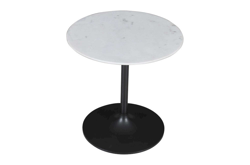Jofran - Camille Solid Marble and Iron Modern Luxury Accent Tables (Set of 2) White and Gunmetal - 1730-222GM view 9