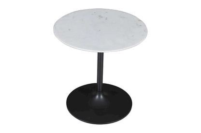 Jofran - Camille Solid Marble and Iron Modern Luxury Accent Tables (Set of 2) White and Gunmetal - 1730-222GM view 9
