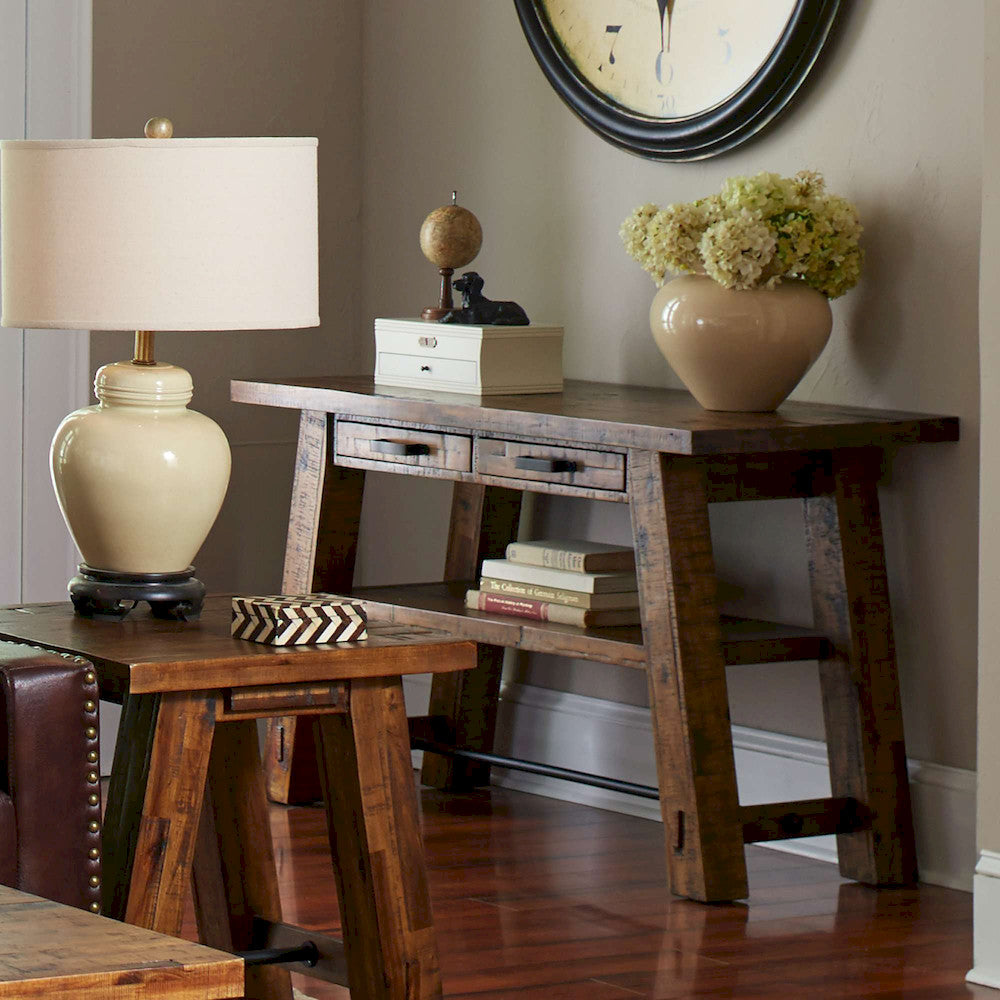 Jofran - Cannon Vallen Trestle Sofa Table - 1510-14 view 10