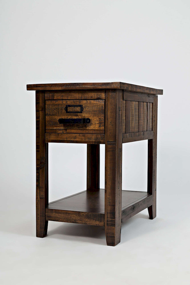 Jofran - Cannon Valley One Drawer Chairside Table - 1510-7 view 3