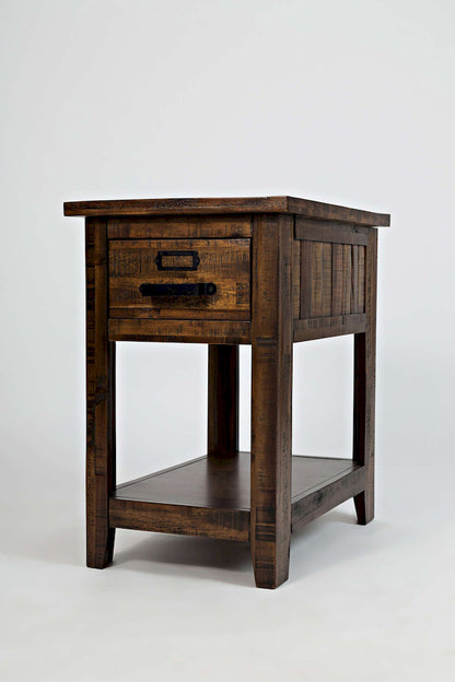 Jofran - Cannon Valley One Drawer Chairside Table - 1510-7 view 3