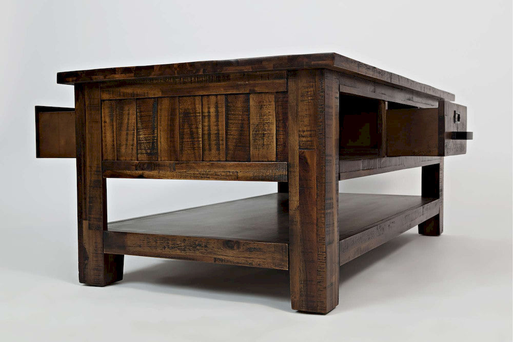 Jofran - Cannon Valley Three Draer Cocktail Table - 1510-1 view 5