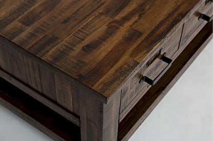 Jofran - Cannon Valley Three Draer Cocktail Table - 1510-1 view 8