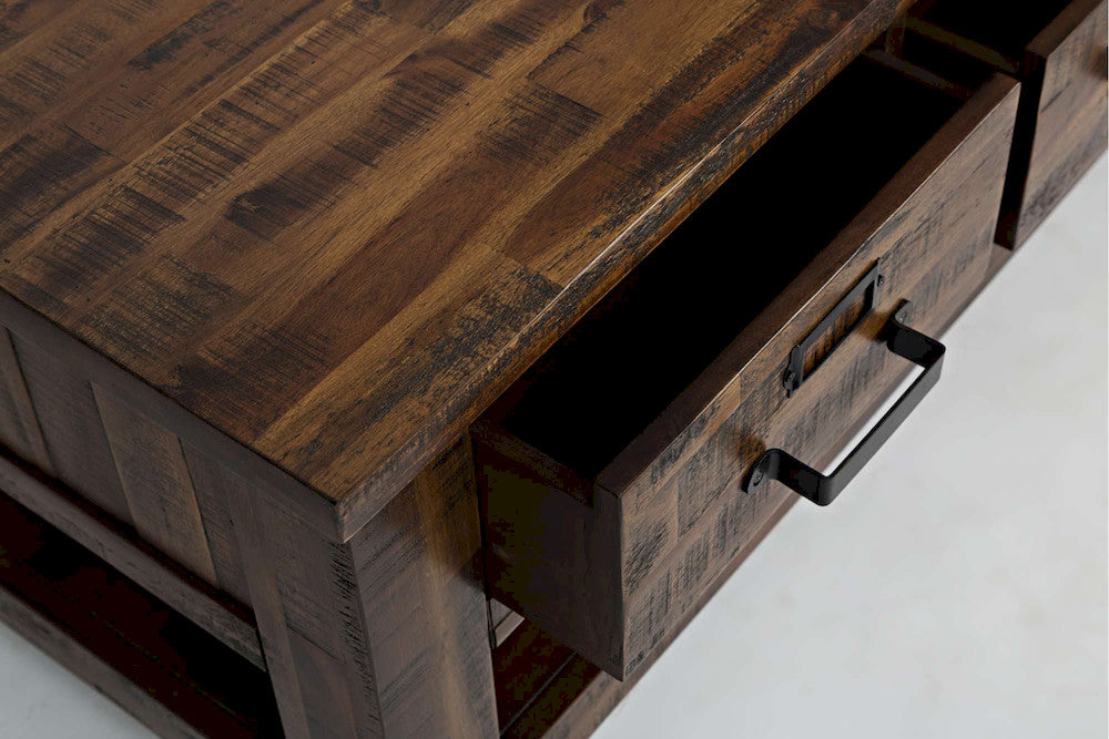 Jofran - Cannon Valley Three Draer Cocktail Table - 1510-1 view 10