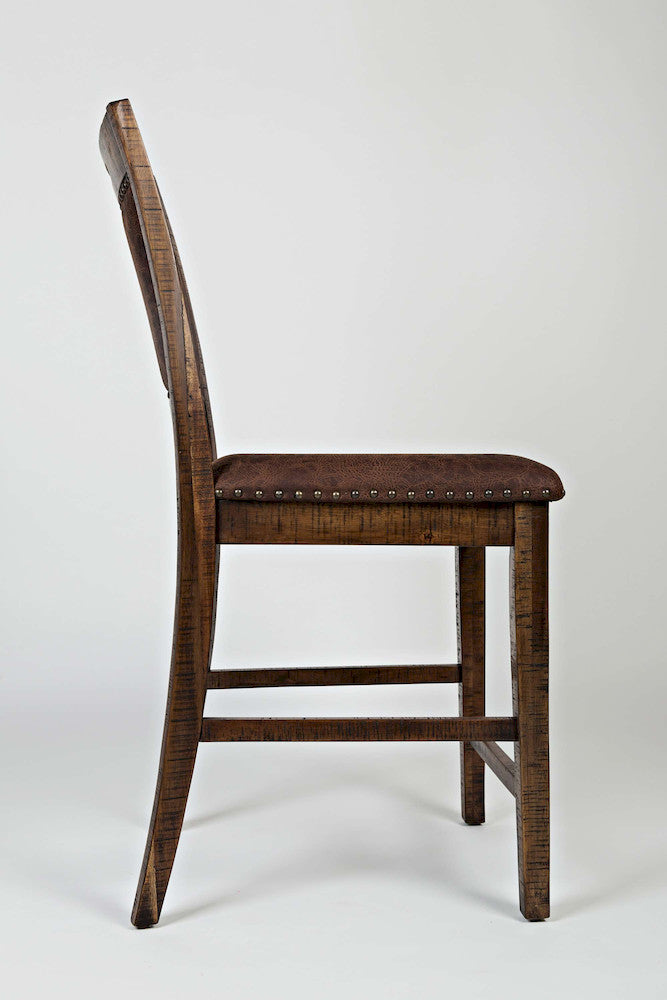Jofran - Cannon Valley Upholstered Back Counter Stool (Set of 2) - 1511-BS380KD view 7