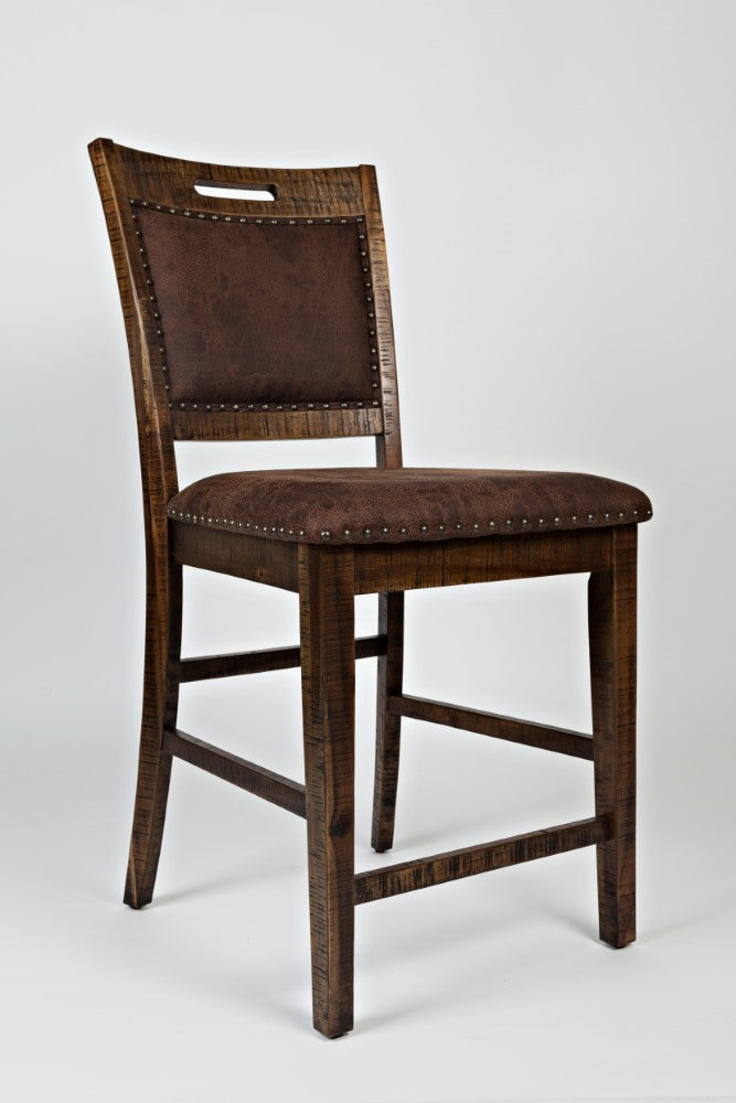 Jofran - Cannon Valley Upholstered Back Counter Stool (Set of 2) - 1511-BS380KD veiw 1