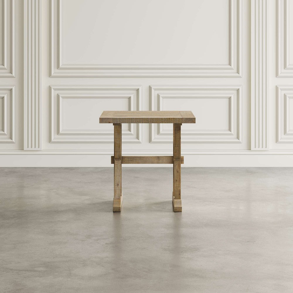 Jofran - Carlyle Crossing Distressed Pine End Table - Distressed Light Brown - 1920-3 view 5