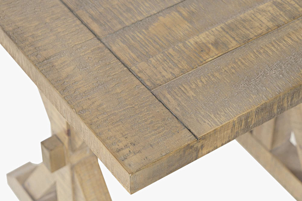 Jofran - Carlyle Crossing Distressed Pine End Table - Distressed Light Brown - 1920-3 view 7