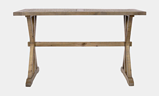 Jofran - Carlyle Crossing Distressed Pine Sofa Console Table - Distressed Light Brown - 1920-4 view 1