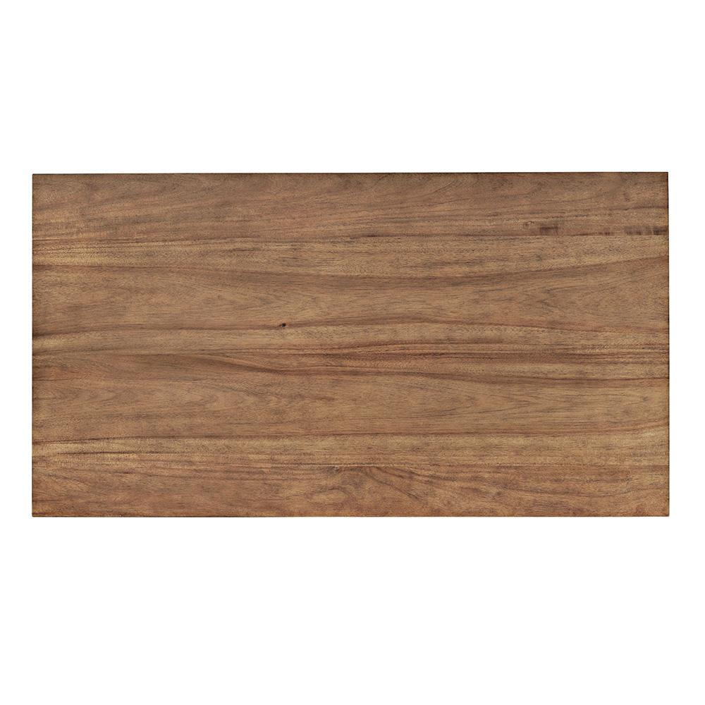 Jofran - Claremont 48in Transitional Rustic Wood Coffee Table with Wheels - 2400-5 veiw 3