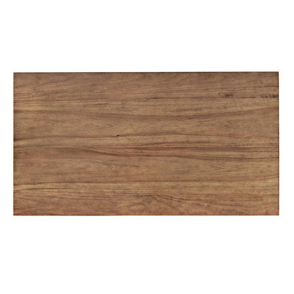 Jofran - Claremont 48in Transitional Rustic Wood Coffee Table with Wheels - 2400-5 veiw 3