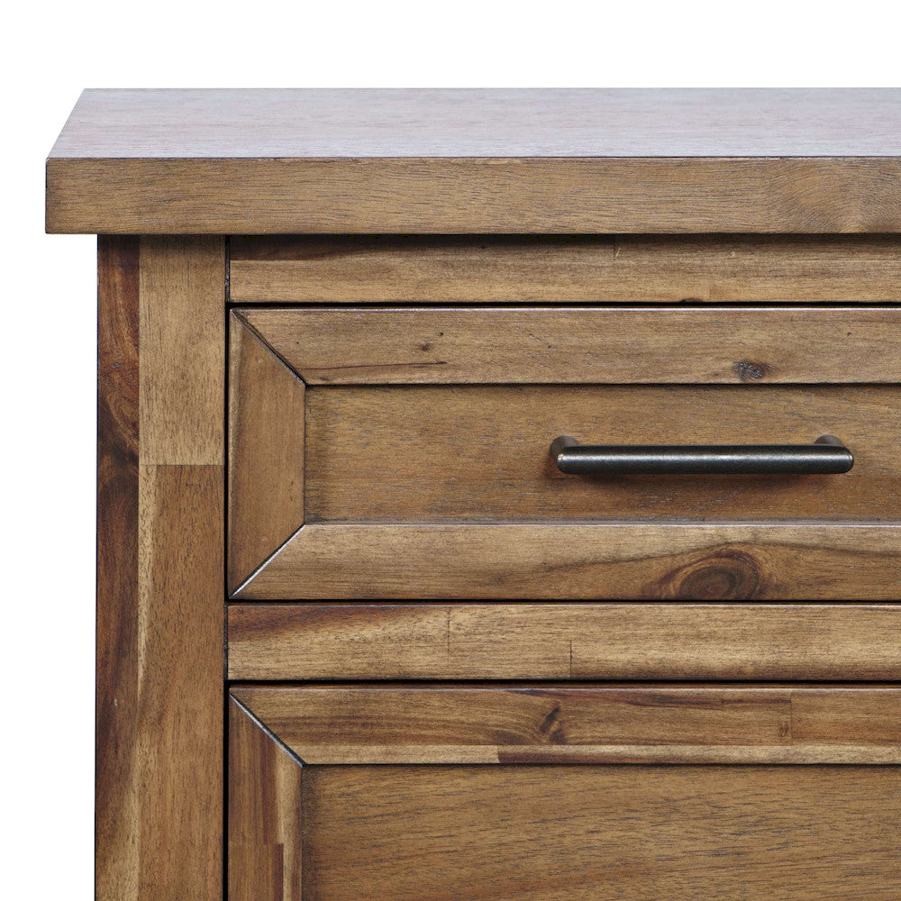 Jofran - Claremont Transitional Rustic Wood Accent End Table with Storage - 2400-20 view 5