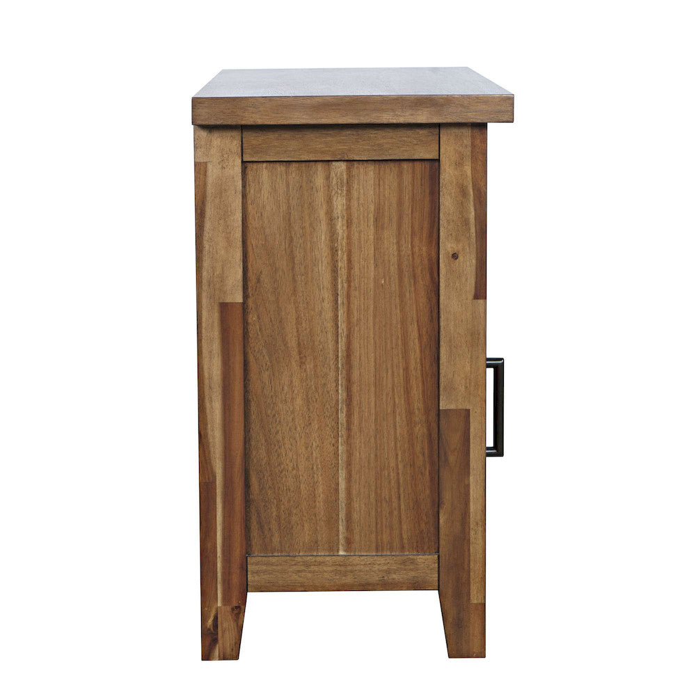 Jofran - Claremont Transitional Rustic Wood Accent End Table with Storage - 2400-20 view 7