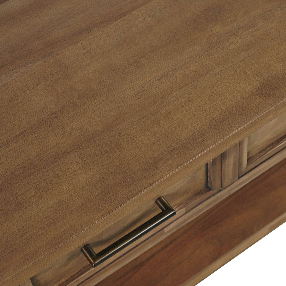 Jofran - Claremont Transitional Rustic Wood Lift-Top Coffee Table with Wheels - 2400-1 view 9