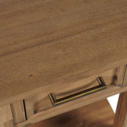 Jofran - Claremont Transitional Rustic Wood USB Charging End Table with Storage - 2400-7 view 9
