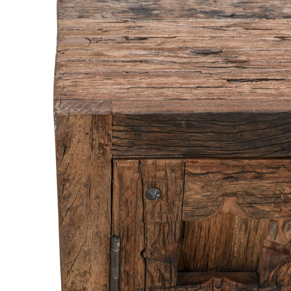 Jofran - Colton 71in Reclaimed Solid Wood Four Door Accent Storage Cabinet Sideboard - 2385-72 view 8