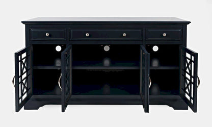 Jofran - Craftsman 60in Media Unit in Navy - 775-60_CLOSEOUT view 5