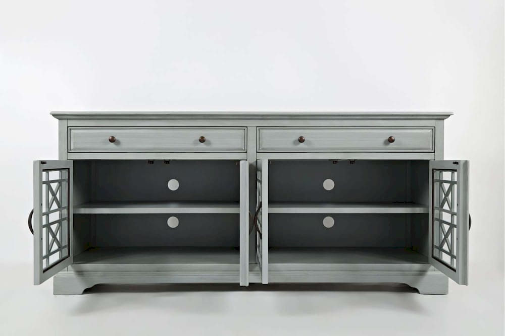 Jofran - Craftsman 70in Media CONSOLE IN Earl Grey - 375-9_CLOSEOUT view 3
