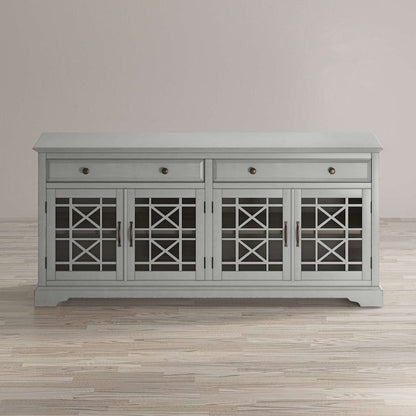 Jofran - Craftsman 70in Media CONSOLE IN Earl Grey - 375-9_CLOSEOUT view 4