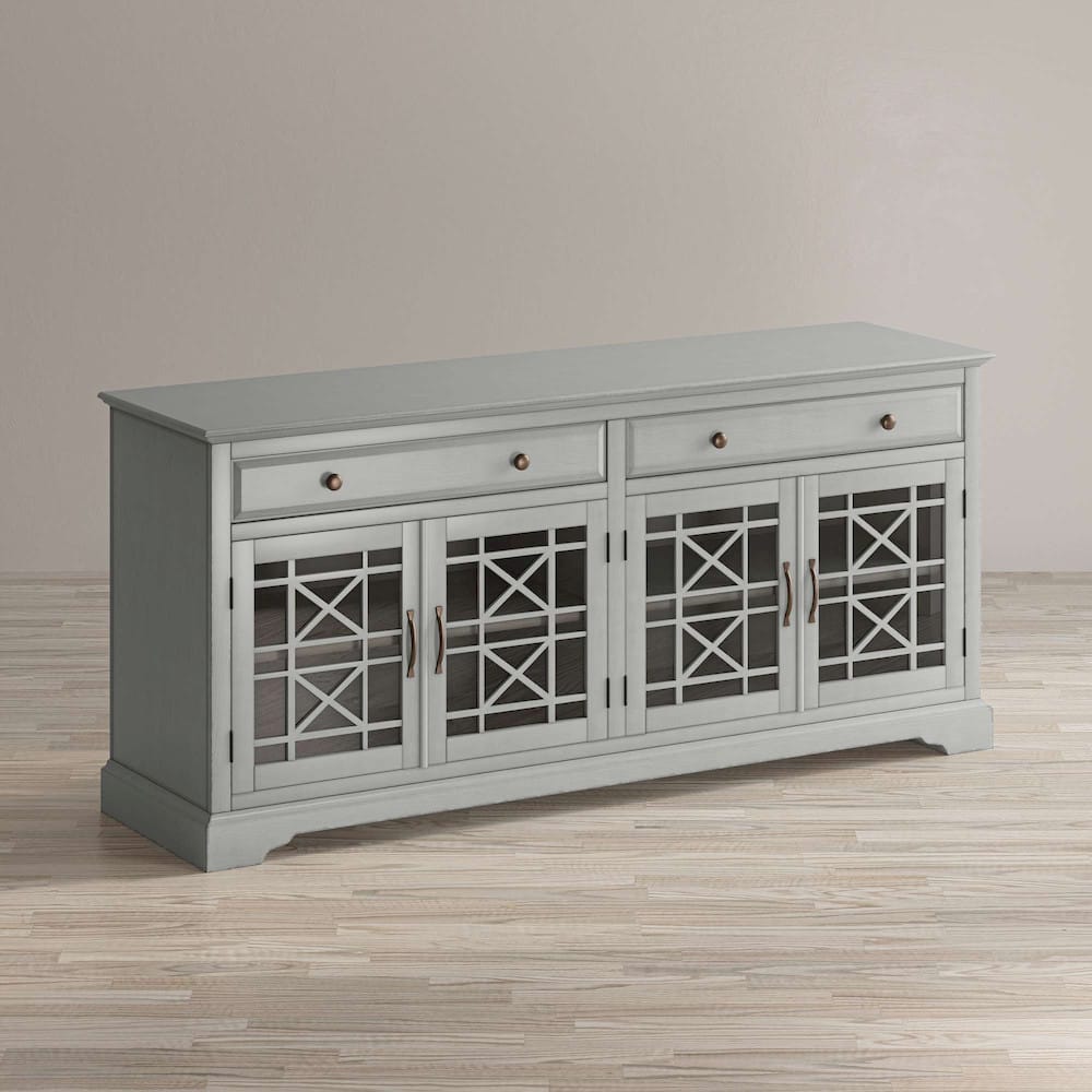 Jofran - Craftsman 70in Media CONSOLE IN Earl Grey - 375-9_CLOSEOUT view 5