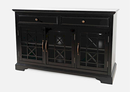 Jofran - Craftsman Antique Black 50in Media Unit - 275-50 view 2