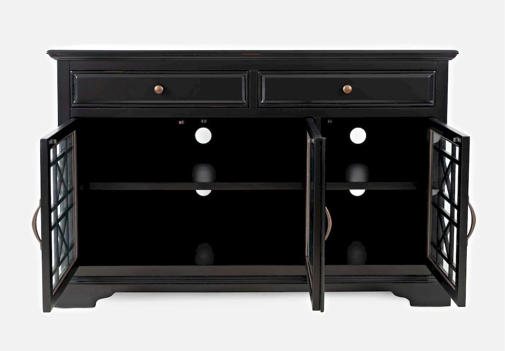 Jofran - Craftsman Antique Black 50in Media Unit - 275-50 view 4
