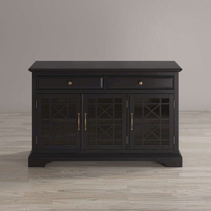 Jofran - Craftsman Antique Black 50in Media Unit - 275-50 view 5