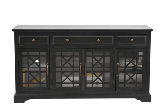 Jofran - Craftsman Antique Black 60in Media Unit - 275-60 veiw 1