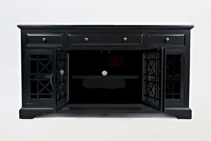 Jofran - Craftsman Antique Black 60in Media Unit - 275-60_CLOSEOUT view 3