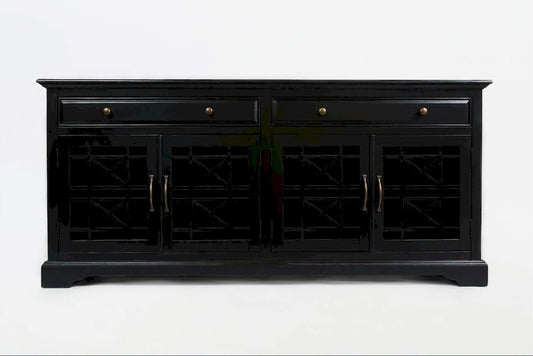 Jofran - Craftsman Antique Black 70in Media Unit - 275-9_CLOSEOUT view 1