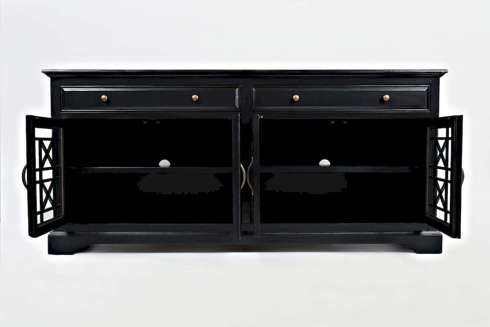 Jofran - Craftsman Antique Black 70in Media Unit - 275-9_CLOSEOUT view 3