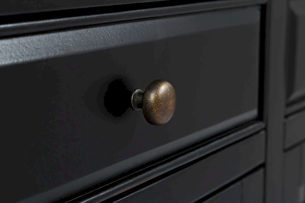 Jofran - Craftsman Antique Black 70in Media Unit - 275-9_CLOSEOUT view 9