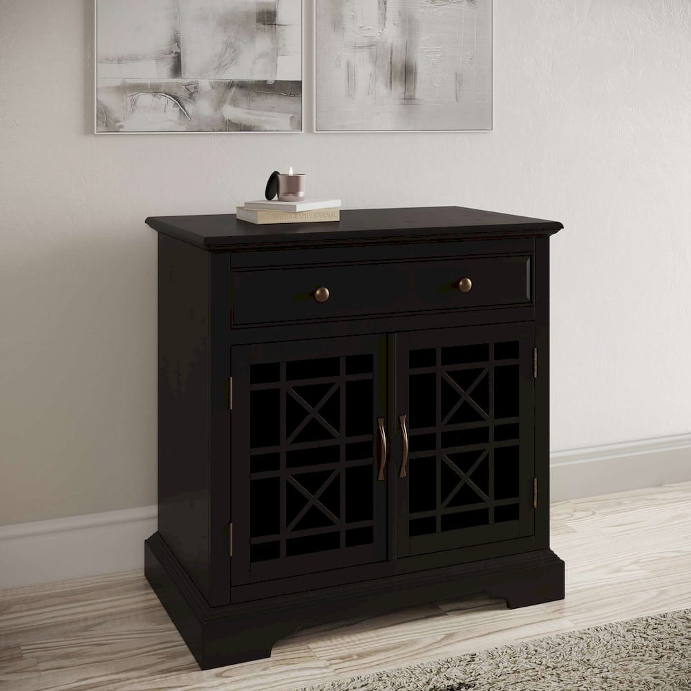 Jofran - Craftsman Antique Black Accent Chest - 275-32 view 4