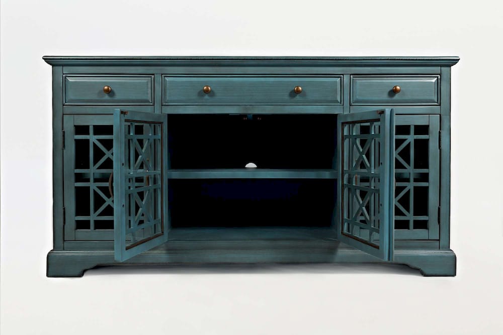 Jofran - Craftsman Antique Blue 60in Media Unit - 175-60 view 3