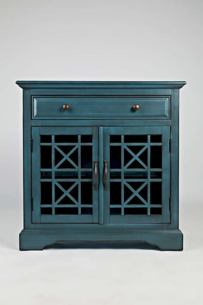 Jofran - Craftsman Antique Blue Accent Chest - 175-32 view 1