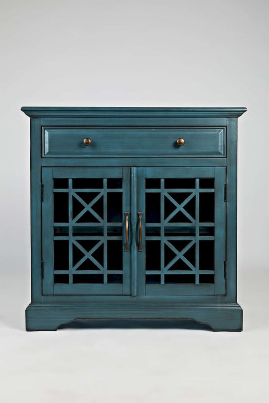 Jofran - Craftsman Antique Blue Accent Chest - 175-32 view 1