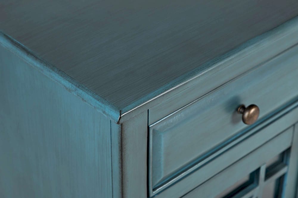 Jofran - Craftsman Antique Blue Accent Chest - 175-32 view 3