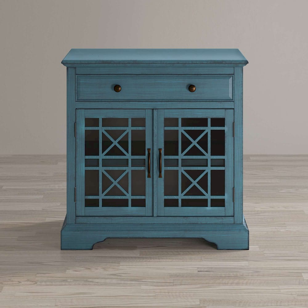 Jofran - Craftsman Antique Blue Accent Chest - 175-32 view 4