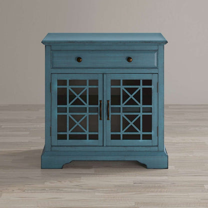Jofran - Craftsman Antique Blue Accent Chest - 175-32 view 4