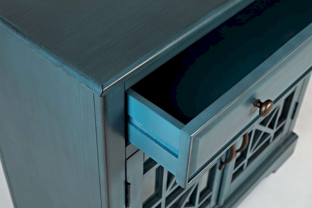 Jofran - Craftsman Antique Blue Accent Chest - 175-32 view 7