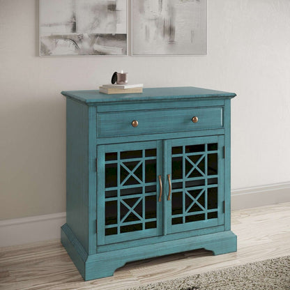 Jofran - Craftsman Antique Blue Accent Chest - 175-32 view 10