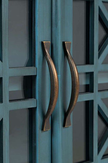 Jofran - Craftsman Antique Blue Accent Chest - 175-32 veiw 4