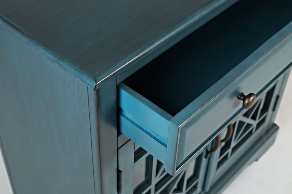 Jofran - Craftsman Antique Blue Accent Chest - 175-32 veiw 5