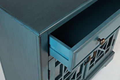 Jofran - Craftsman Antique Blue Accent Chest - 175-32 veiw 5