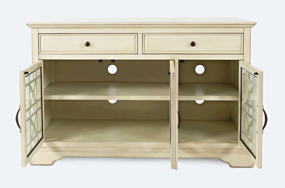 Jofran - Craftsman Antique Cream 50in Media Unit - 675-50_CLOSEOUT view 5