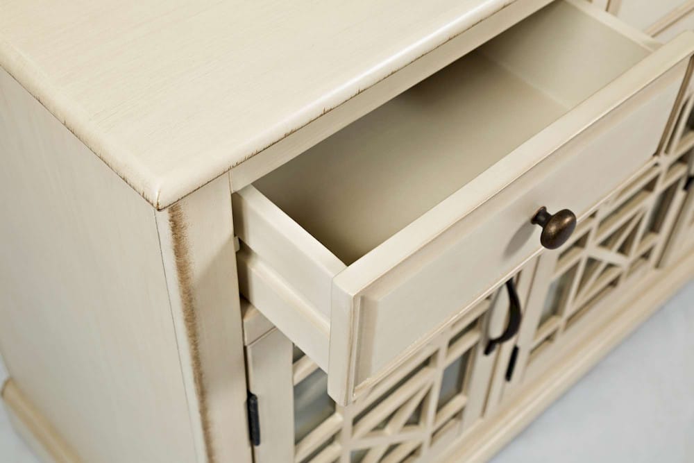 Jofran - Craftsman Antique Cream 60in Media Unit - 675-60_CLOSEOUT view 6