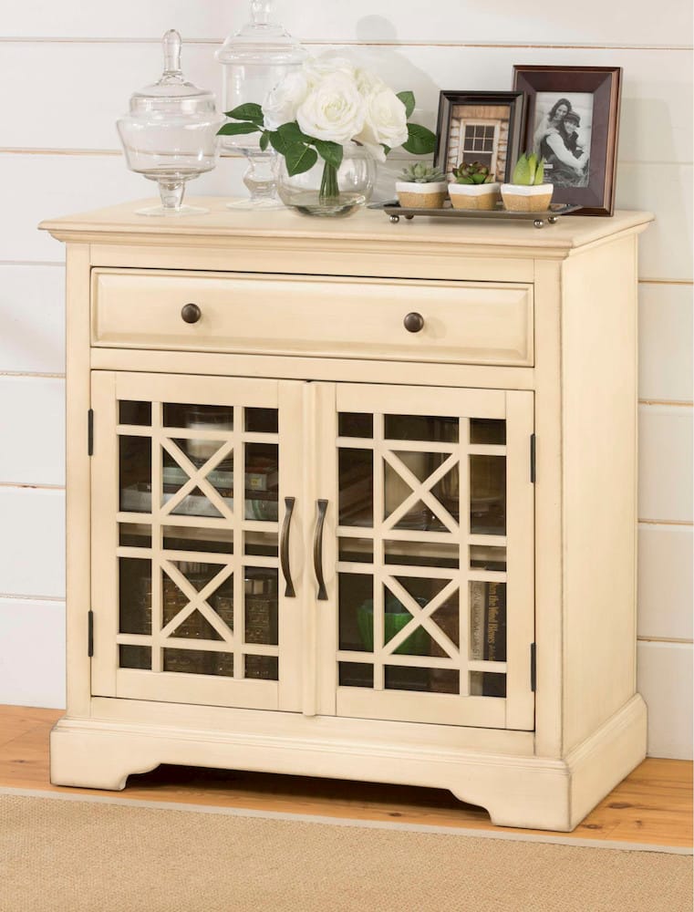 Jofran - Craftsman Antique Cream Accent Chest - 675-32_CLOSEOUT view 5