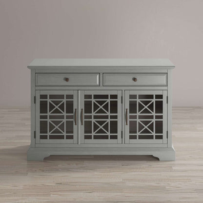 Jofran - Craftsman Earl Grey 50in Media Unit - 375-50_CLOSEOUT view 6