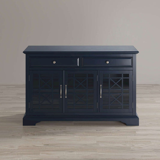 Jofran - Craftsman Navy Blue 50in Media Unit - 775-50_CLOSEOUT view 1